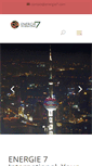 Mobile Screenshot of energie7.com